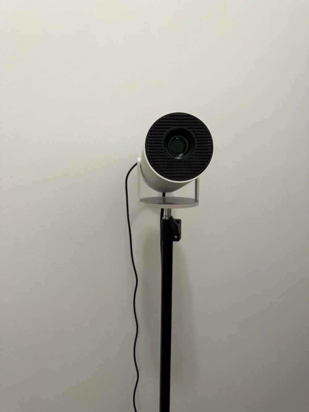 White Projector - Compact White Design